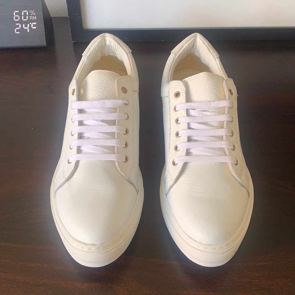 Sarah Flint Perfect Sneakers white leather NEW